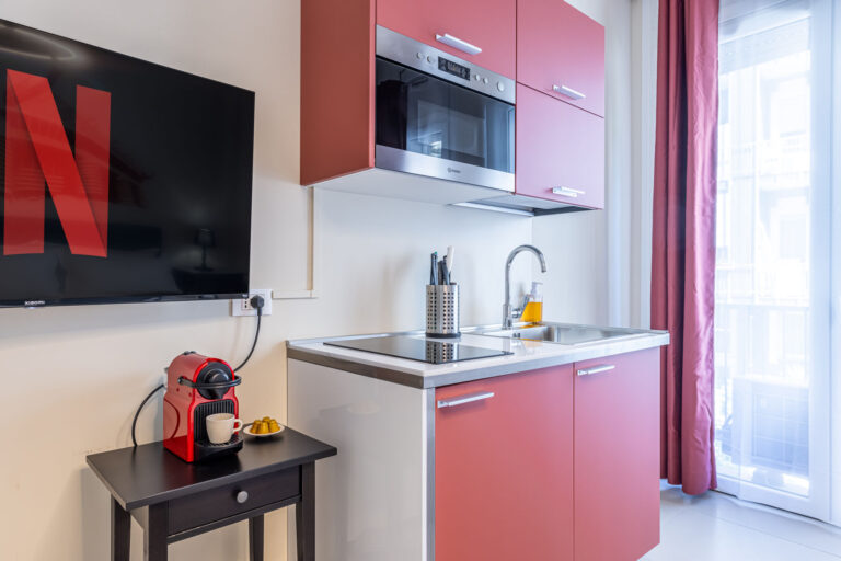 La cucina a vista