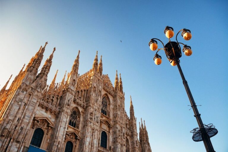 Il centro a piedi